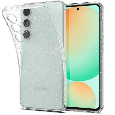 Etui Spigen Liquid Crystal Galaxy s24 FE Glitter Crystal Przezroczyste