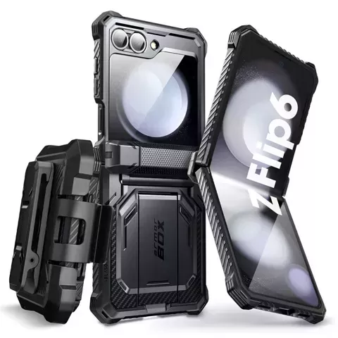 Etui Supcase IBLSN ArmorBox do Samsung Galaxy Z Flip 6 Black