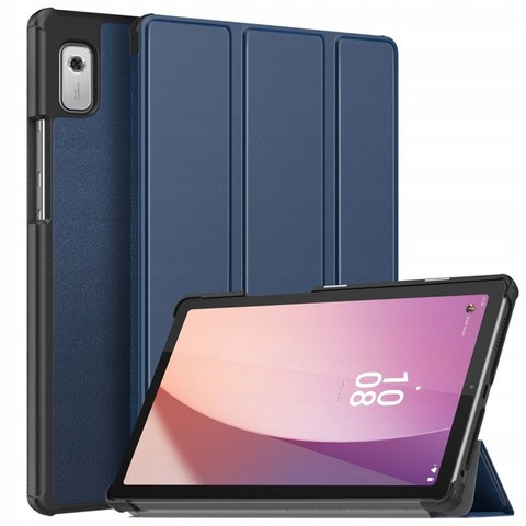 Etui na tablet Lenovo Tab M9 2023 9" TB310XU TB310FU obudowa Case Alogy Book Cover Granatowe