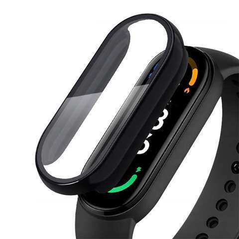 Etui ze szkłem Defense360 do Xiaomi Mi Smart Band 7 Black