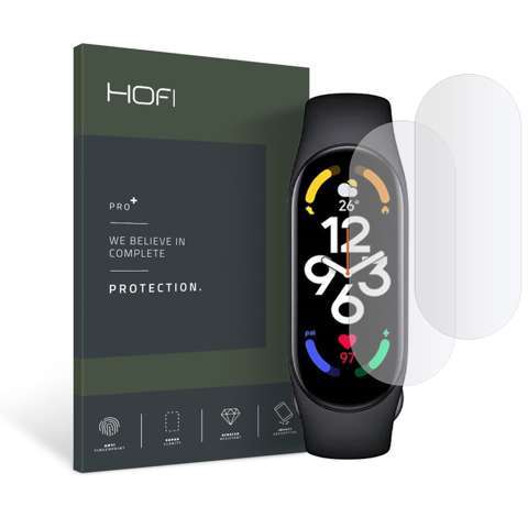 Folia hydrożelowa Hofi Hydroflex Pro+ 2-pack do Xiaomi Mi Smart Band 7 Clear