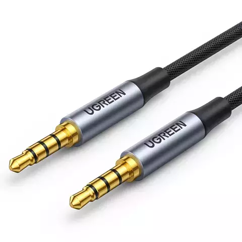 Kabel UGREEN  przewód AUX mini jack 3.5mm - mini jack 3,5mm  3m czarny (AV183)