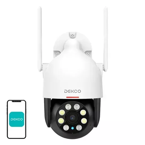 Kamera zewnętrzna WiFi DEKCO DC5L 2K QHD 166°