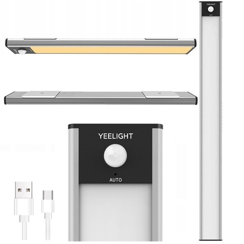 Lampka do szafy z czujnikiem ruchu Yeelight Closet Light 40cm (Srebrny) 