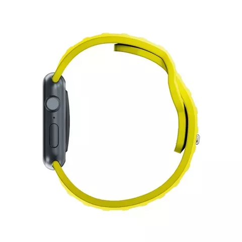 Pasek do smartwatcha 3mk Silicone Watch Strap do Apple Watch 42/44/45/49 mm Yellow