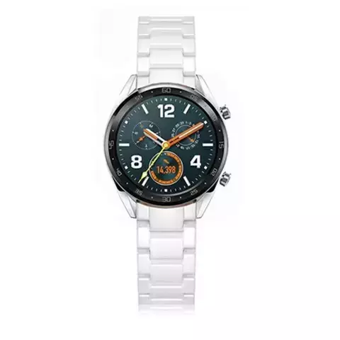 Pasek do smartwatcha Beline pasek Watch do 22mm Steel biały/white