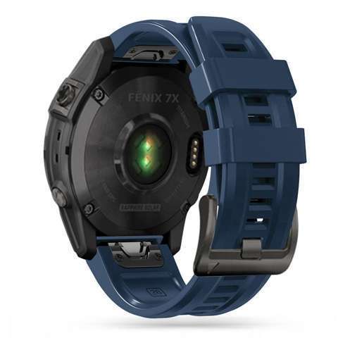 Pasek sportowy Iconband do Garmin Fenix 5 / 6 / 6 Pro / 7 Navy Blue