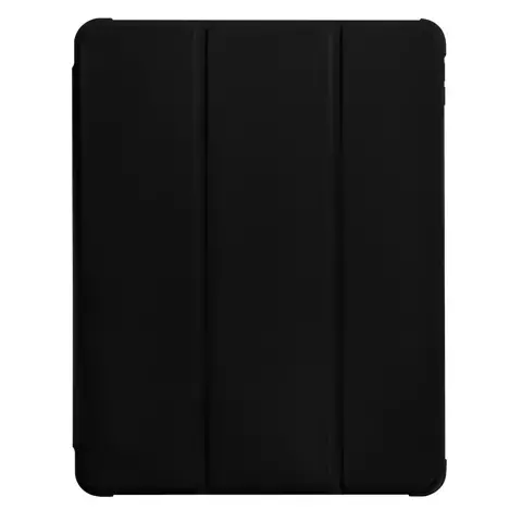 Stand Tablet Case etui Smart Cover pokrowiec na iPad mini 2021 z funkcja podstawki czarny