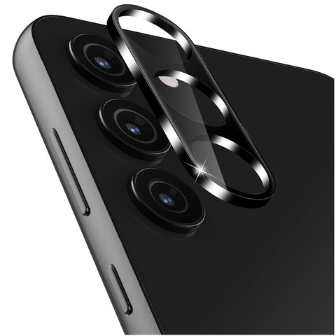 Szkło do Samsung Galaxy S24+ Plus na aparat obiektyw 3D hartowane pełne ochrona całego obiektywu szkiełko czarne