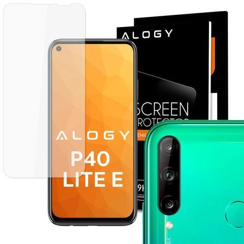 Szkło hartowane Alogy na ekran do Huawei P40 Lite E + Szkło na obiektyw Alogy