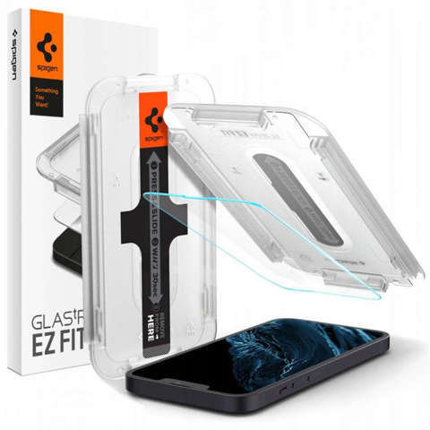 Szkło hartowane Spigen Glas.tR EZ Fit do Apple iPhone 13/ 13 Pro