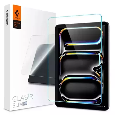 Szkło hartowane Spigen Glas.tR Slim do Apple iPad Pro 11 5 / 2024 Clear