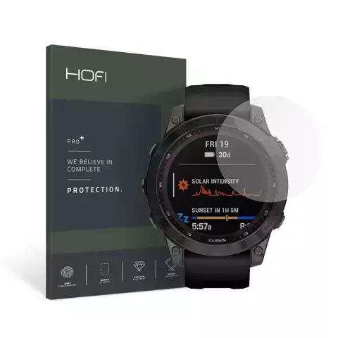 Szkło hartowane hofi glass pro+ garmin fenix 7