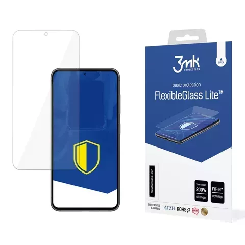 Szkło hybrydowe do Samsung Galaxy S24+ - 3mk FlexibleGlass Lite™