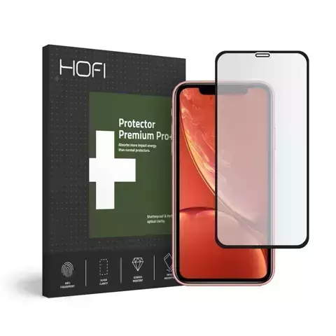 Szkło hybrydowe hofi hybrid glass iphone 11 black