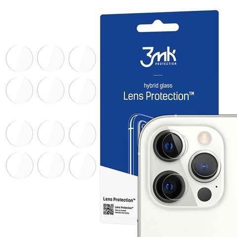 Szkło x4 na kamerę obiektyw 3mk Lens Protection do Apple iPhone 12 Pro Max