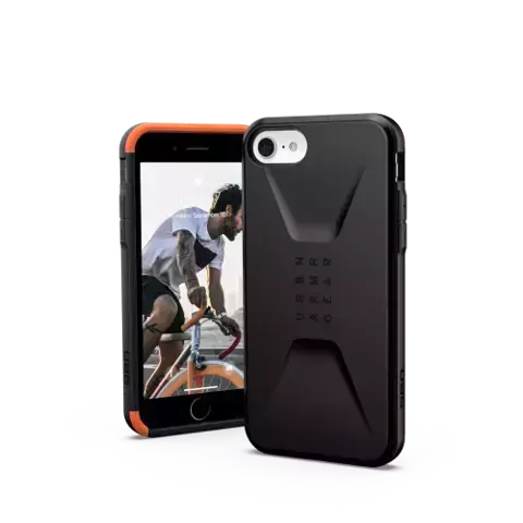 UAG Civilian - obudowa ochronna do iPhone SE 2/3G, iPhone 7/8 (black)