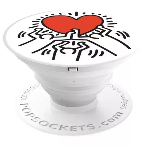 Uchwyt PopSockets Grip & Stand - 3 Postacie z Sercem do Telefonów i Tabletów