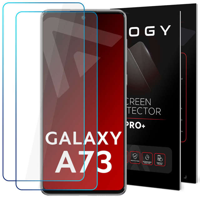 2x Szkło hartowane 9H Alogy ochrona na ekran do Samsung Galaxy A73