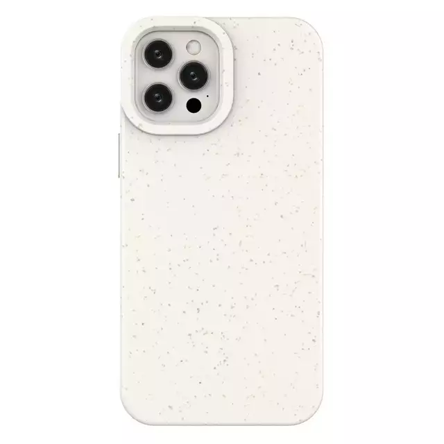 Eco Case etui do iPhone 12 silikonowy pokrowiec obudowa do telefonu biały