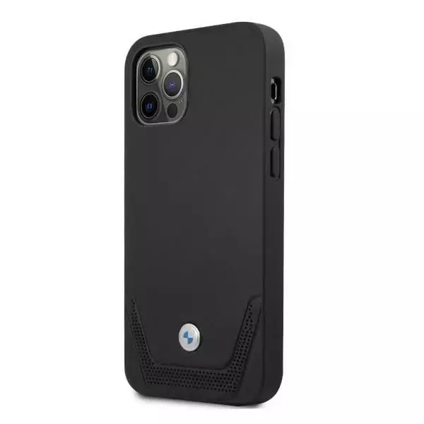 Etui BMW BMHCP12MRSWPK do Apple iPhone 12/ 12 Pro 6,1" hardcase Leather Perforate