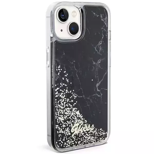 Etui Guess GUHCP14SLCSGSGK do iPhone 14 6.1" hardcase Liquid Glitter Marble