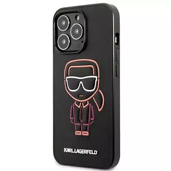 Etui Karl Lagerfeld KLHCP13XTUOK do iPhone 13 Pro Max 6,7" hardcase Karl Ikonik Outline