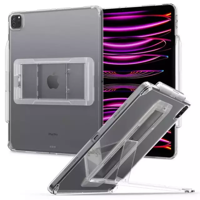 Etui Spigen Airskin Hybrid ”S” do Apple iPad Pro 12.9 2021 / 2022 / iPad Air 13 2024 Crystal Clear