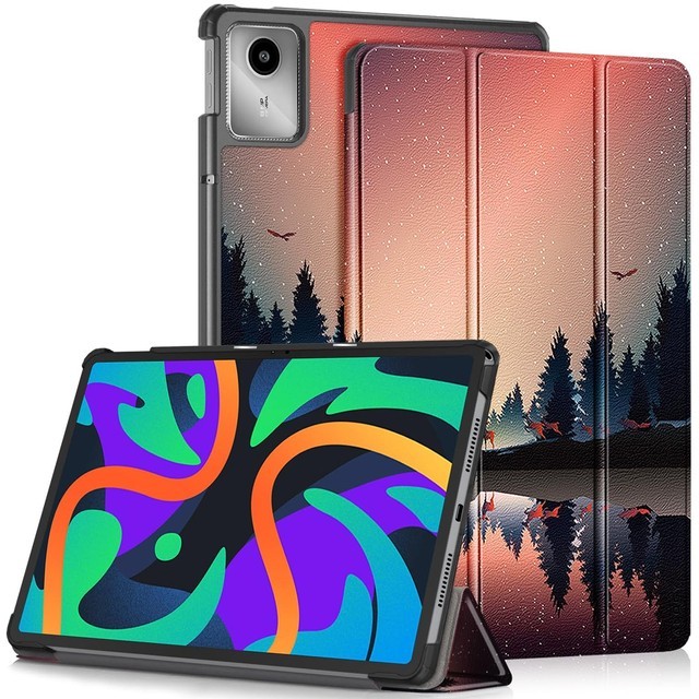 Etui do Lenovo Tab M11 10.95" TB330FU / TB330XU / TB331FC obudowa na tablet Case Alogy Book Cover Lake + Szkło + Rysik