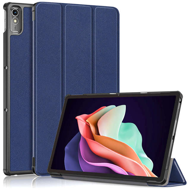 Etui do Lenovo Tab P11 2gen 11.5 TB350FU TB350XU Alogy Book Cover Case obudowa ochronne granatowe + Szkło