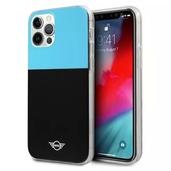 Etui na telefon Color Block hardcase do iPhone 12/12 Pro niebieski/blue