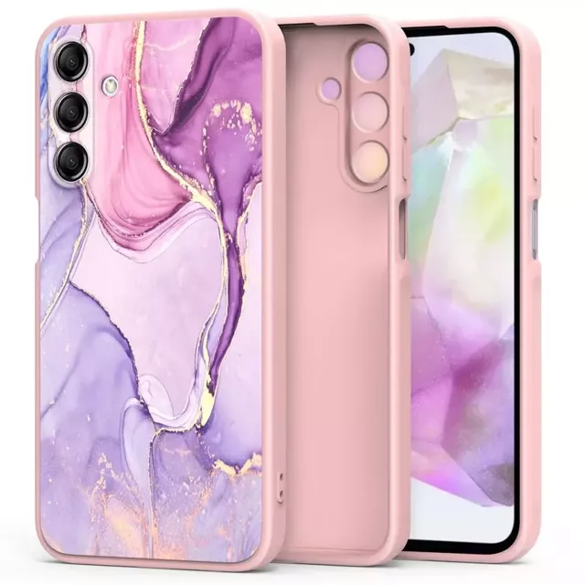 Etui obudowa Icon do Samsung Galaxy A35 5G Marble