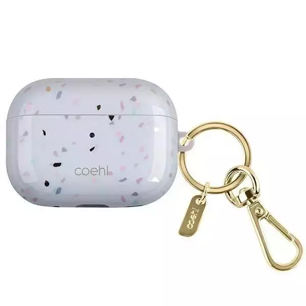 Etui ochronne UNIQ Coehl Terrazzo do AirPods Pro 2 piaskowy/sandstone