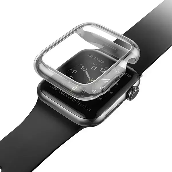 Etui ochronne UNIQ Garde do Apple Watch Series 4/5/6/SE 40mm szary/smoked grey