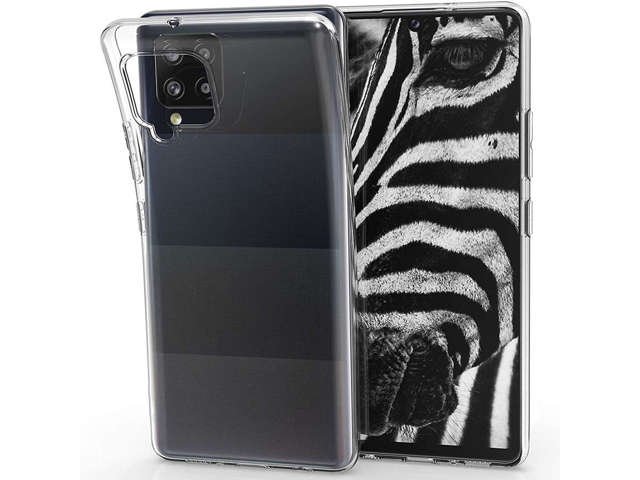 Etui silikonowe Alogy obudowa case do Samsung Galaxy A42 5G przezroczyste