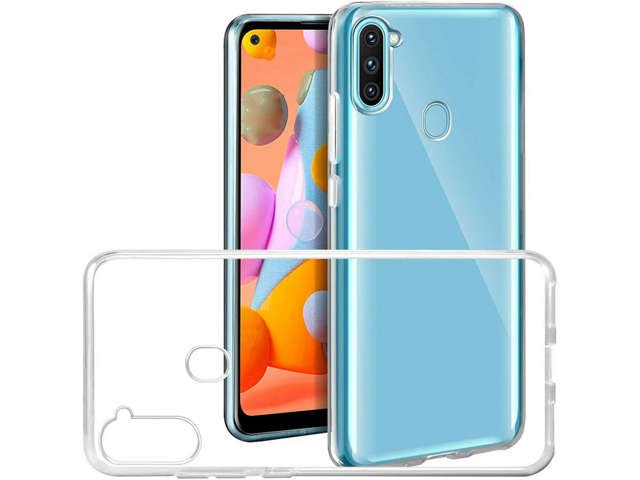 Etui silikonowe Alogy obudowa case do Samsung Galaxy M11/ A11 przezroczyste