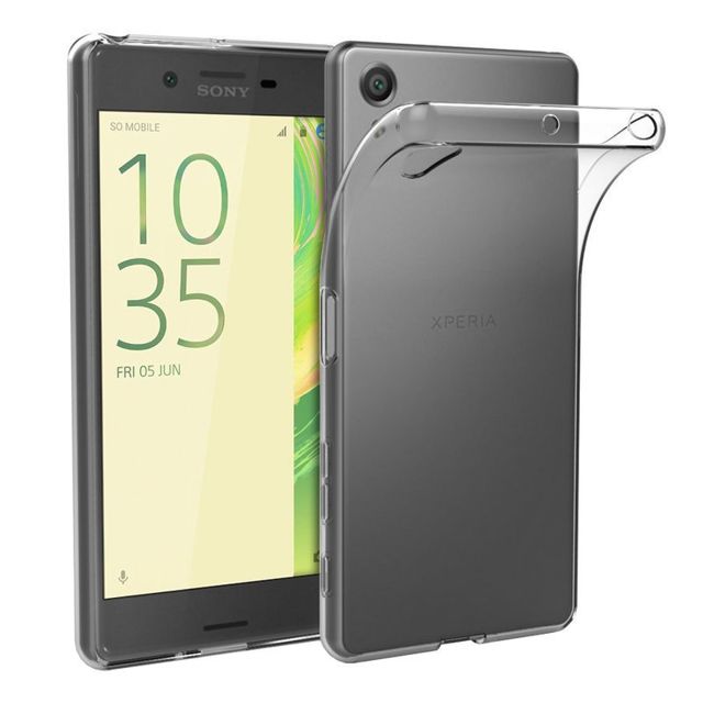 Etui silikonowe crystal 0.3mm guma do Sony Xperia X