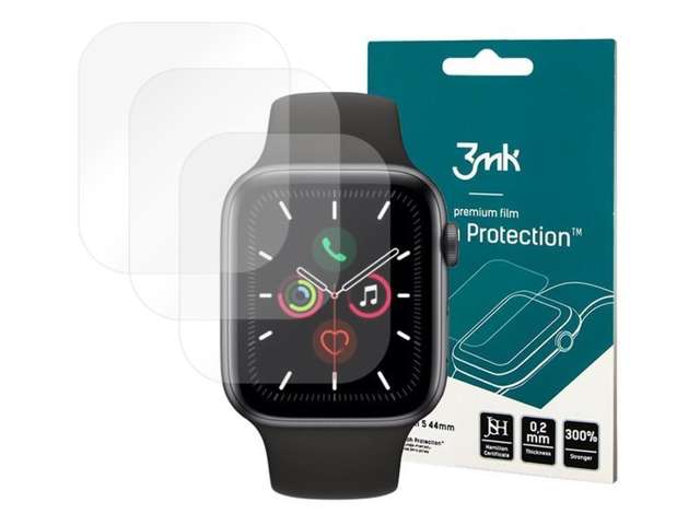 Folia ochronna 3mk x3 Protection do Apple Watch 4/5/6/SE 40mm