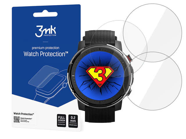 Folia ochronna x3 3mk Watch Protection do Xiaomi Amazfit Stratos 3