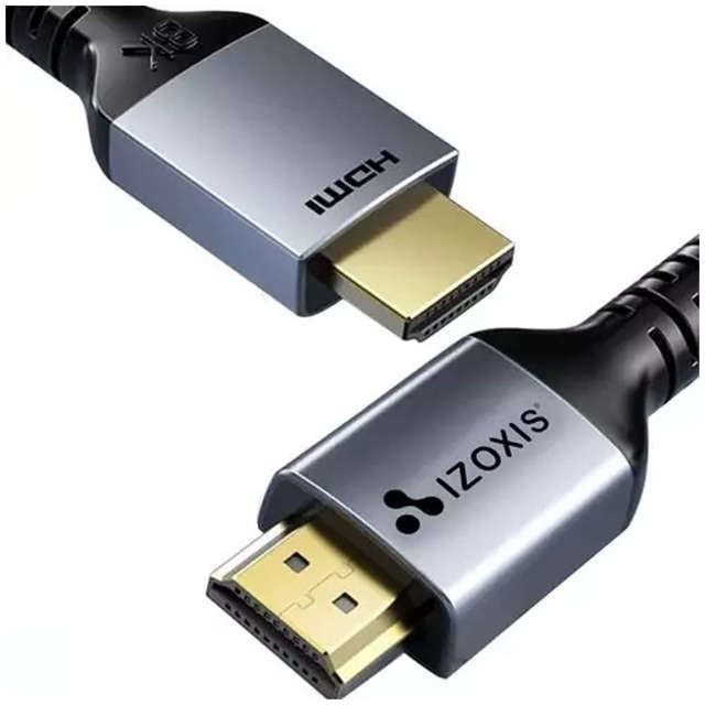 Kabel 2m Nylonowy oplot Wzmocniony HDMI 8K 60Hz 48Gbps 2.1 przewód do przesyłania obrazu i dźwięku High Speed