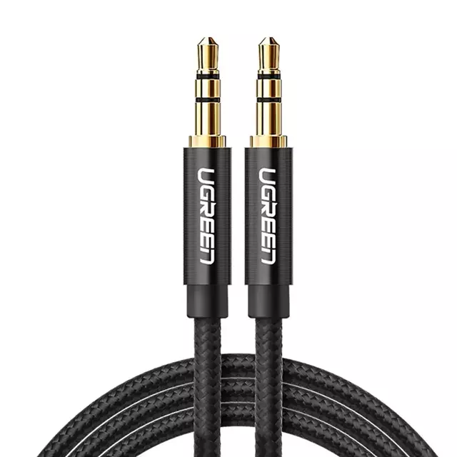 Kabel UGREEN audio 2 x mini jack 3,5mm 2m czarny (50363 AV112)