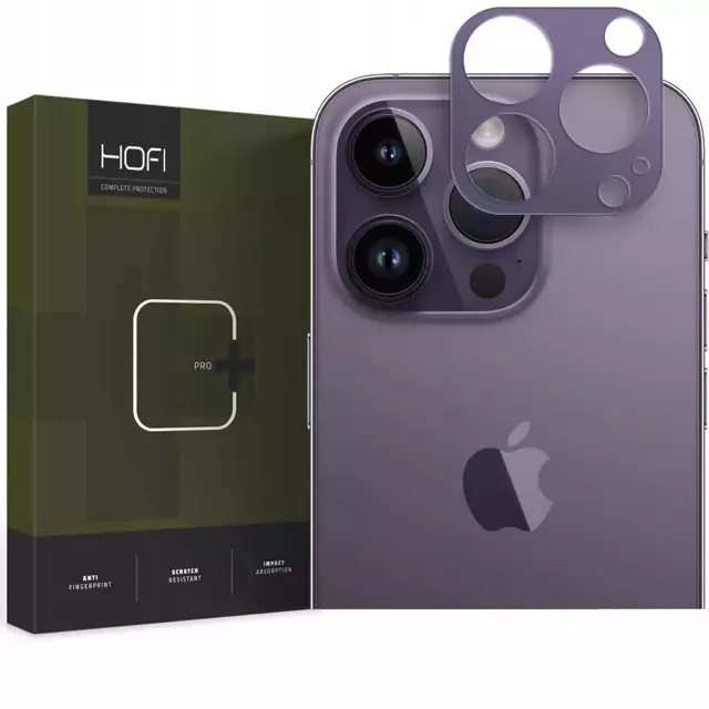 Osłona aparatu Hofi Alucam Pro+ do Apple iPhone 14 Pro / 14 Pro Max Deep Purple