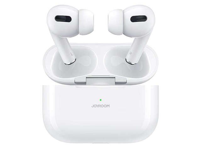 Słuchawki JOYROOM JR-T03S Pro ANC TWS Bluetooth 5.0 ze stacją White