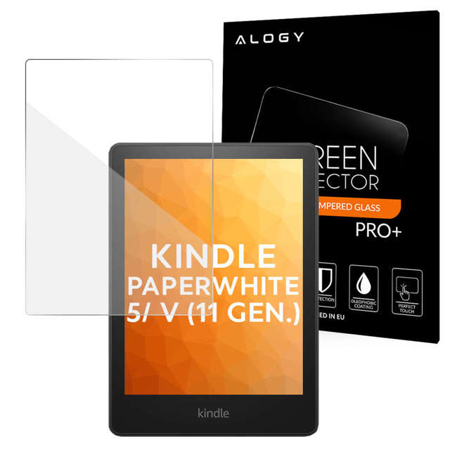 Szkło hartowane 9H Alogy do czytnika do Kindle Paperwhite 5/ V 11 Gen.