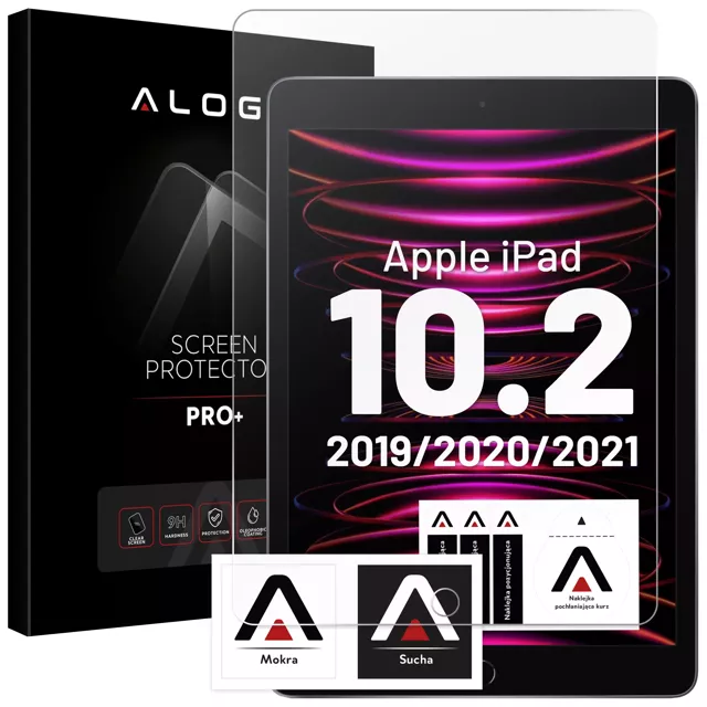 Szkło hartowane Alogy 9H do Apple iPad 10.2 2019/ 2020/ 2021 (7/8/9Gen)