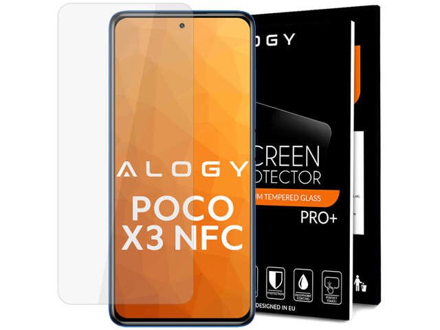 Szkło hartowane Alogy na ekran do Xiaomi Poco X3 NFC / X3 PRO / Redmi Note 9S / Redmi Note 9 Pro