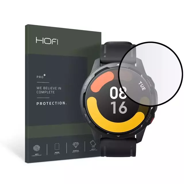 Szkło hybrydowe Hofi Hybryd Pro+ do Xiaomi Watch S1 Active Black