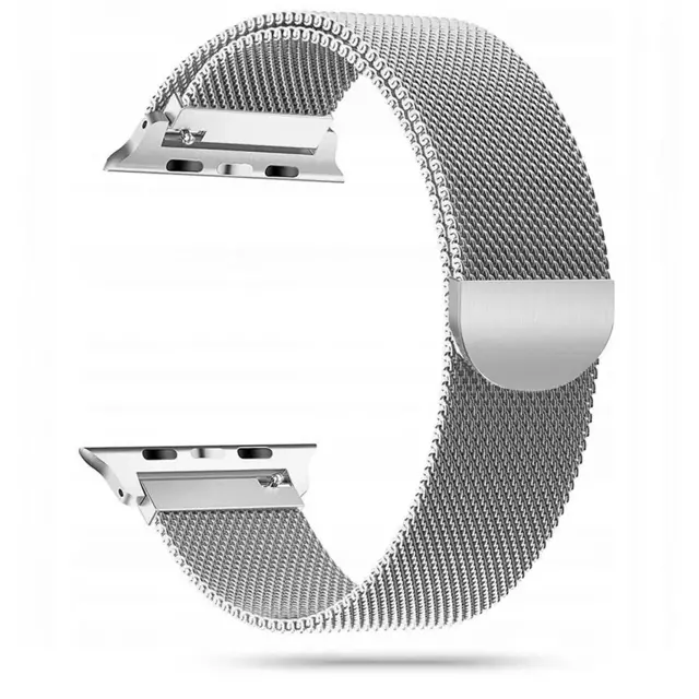 Tech-protect milaneseband apple watch 4 / 5 / 6 / 7 / 8 / se (38 / 40 / 41 mm) silver