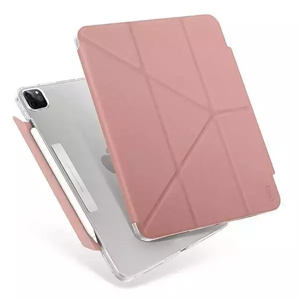 UNIQ etui Camden iPad Pro 11" (2021) różowy/peony pink Antimicrobial