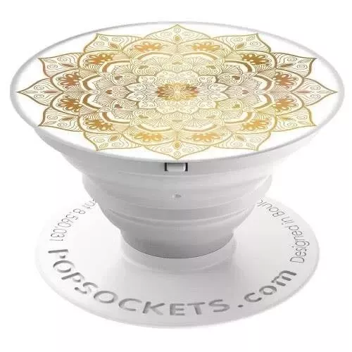 Uchwyt PopSockets Grip & Stand - Golden Silence do Telefonów i Tabletów